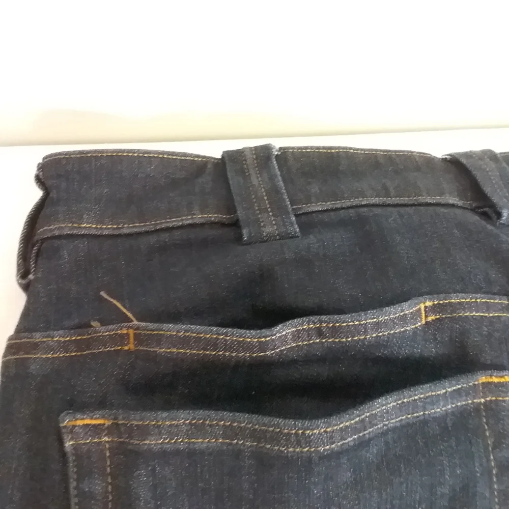 SOLD Duluth Trading NWOT Men's Indigo Ballroom Double Flex Slim Fit Jeans 36x32 - Picture 8 of 14